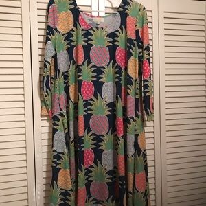 Simply Southern Pineapple Dress
